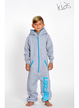 Metal Grey - KIDS - Lazzzy® Combinaison enfant Premium