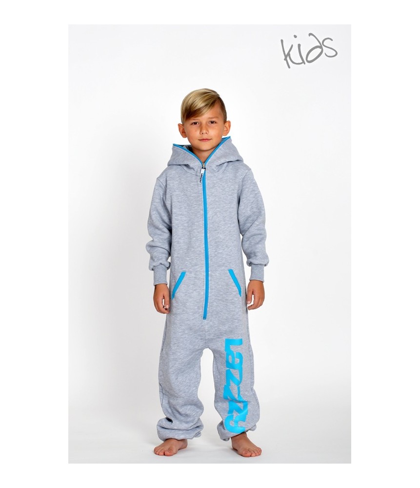 Metal Grey - KIDS - Lazzzy® Combinaison enfant Premium