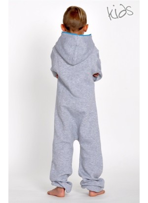 Metal Grey - KIDS - Lazzzy® Combinaison enfant Premium