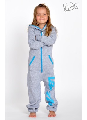 Metal Grey - KIDS - Lazzzy® Combinaison enfant Premium