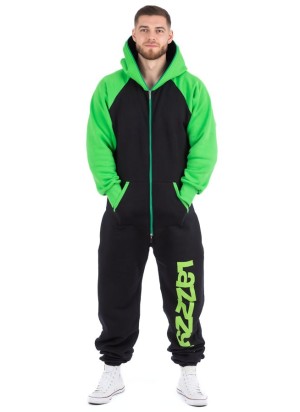 Black Green - DUO - Lazzzy® Combinaison Premium