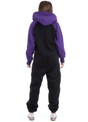 Black Purple - DUO - Lazzzy® Combinaison Premium