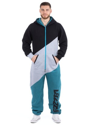 Black Turquoise - TRIO - Lazzzy® Combinaison Premium
