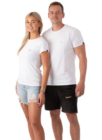 T-shirt blanc femme – Lazzzy® ESSENTIALS
