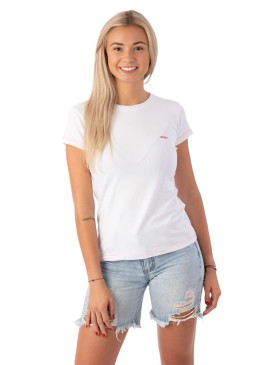 T-shirt blanc femme – Lazzzy® ESSENTIALS