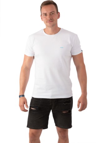 T-shirt blanc homme – Lazzzy® ESSENTIALS