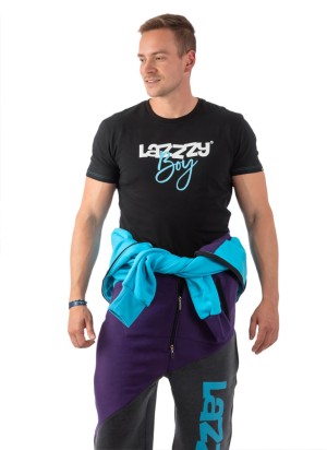 T-shirt noir homme – Lazzzy® ESSENTIALS
