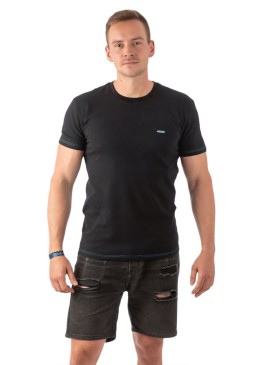 T-shirt noir homme – Lazzzy® ESSENTIALS