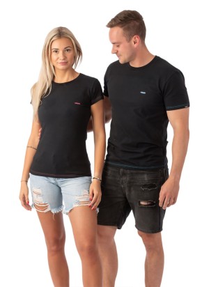 T-shirt noir homme – Lazzzy® ESSENTIALS