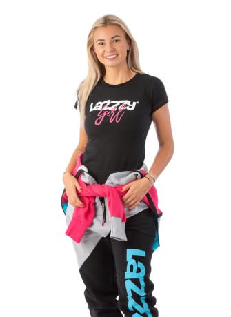 "Lazzzy Girl" Black - Lazzzy® VIBES