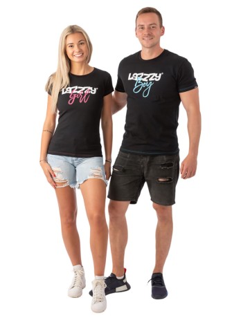 "Lazzzy Girl" Black - Lazzzy® VIBES