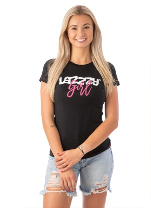 "Lazzzy Girl" Black - Lazzzy® VIBES