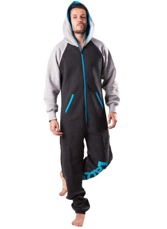 Metal Grey Turquoise - DUO - Lazzzy® Combinaison Premium