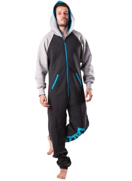 Metal Grey Turquoise - DUO - Lazzzy® Combinaison Premium