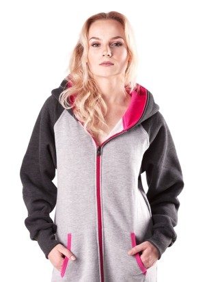 Metal Grey Pink - DUO - Lazzzy® Combinaison Premium