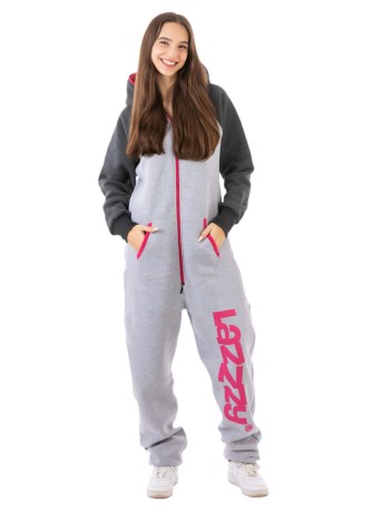 Metal Grey Pink - DUO - Lazzzy® Combinaison Premium