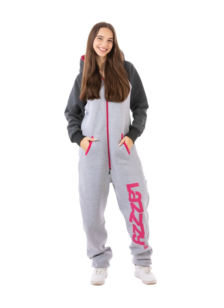 Metal Grey Pink - DUO - Lazzzy® Combinaison Premium