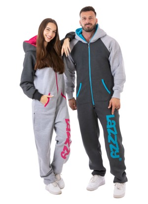 Metal Grey Turquoise - DUO - Lazzzy® Combinaison Premium