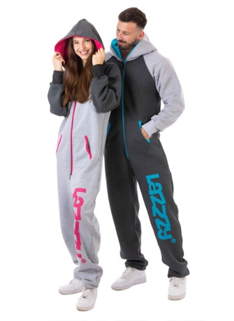 Metal Grey Turquoise - DUO - Lazzzy® Combinaison Premium