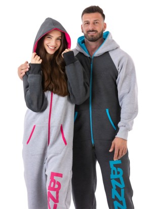 Metal Grey Turquoise - DUO - Lazzzy® Combinaison Premium