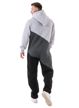 Grey Black - TRIO - Lazzzy® Combinaison Premium