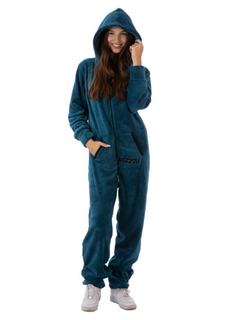 Petrol Blue - TEDDY - Lazzzy® Combinaison Premium
