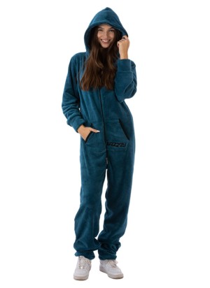 Petrol Blue - TEDDY - Lazzzy® Combinaison Premium