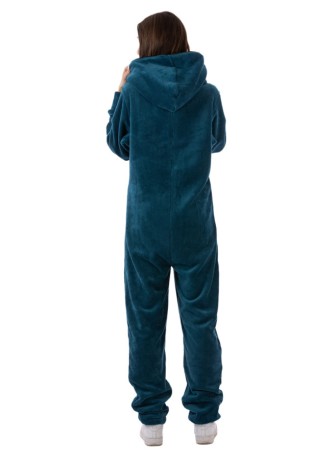 Petrol Blue - TEDDY - Lazzzy® Combinaison Premium