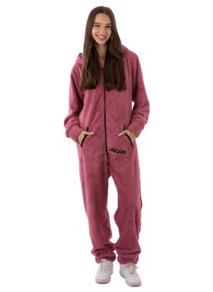 Dusty Rose - TEDDY - Lazzzy® Combinaison Premium