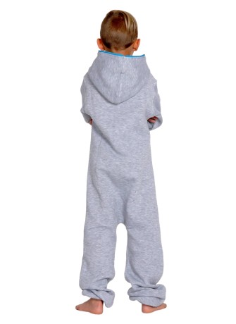 Metal Grey - KIDS - Lazzzy® Combinaison enfant Premium