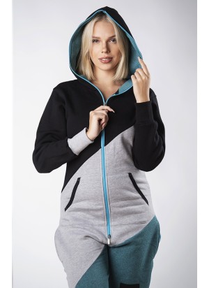 Black Turquoise - TRIO - Lazzzy® Combinaison Premium