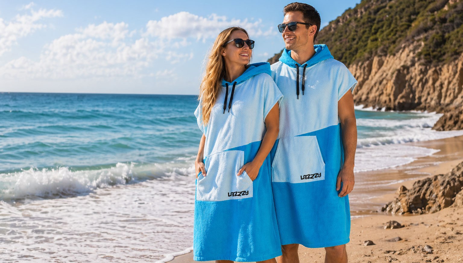 Poncho Lazzzy plage, piscine et vacances